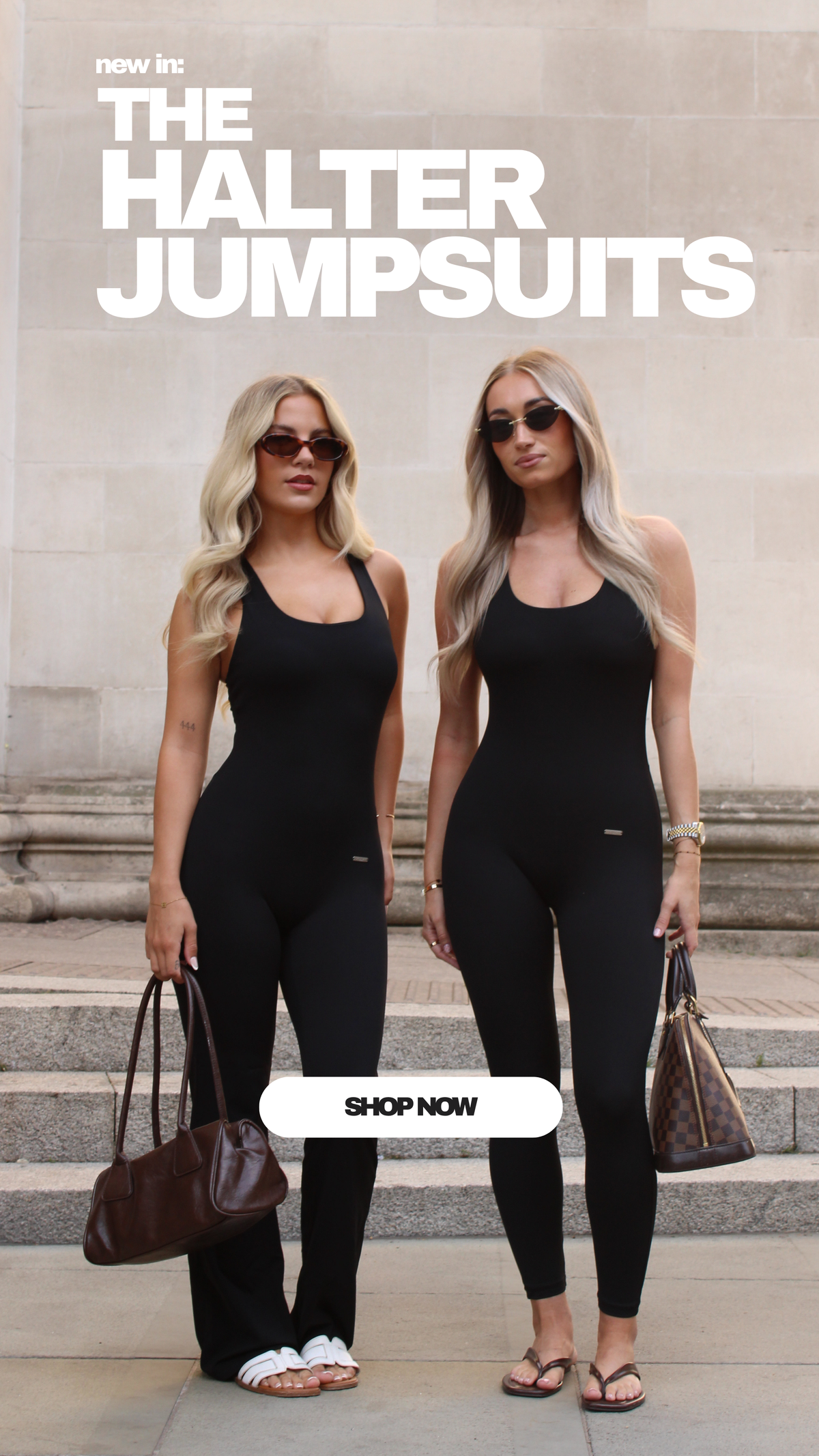 The Halter Jumpsuits — Sculpt Activewear